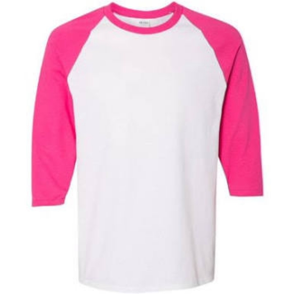 Gildan Raglan Tee - Picture 1 of 2